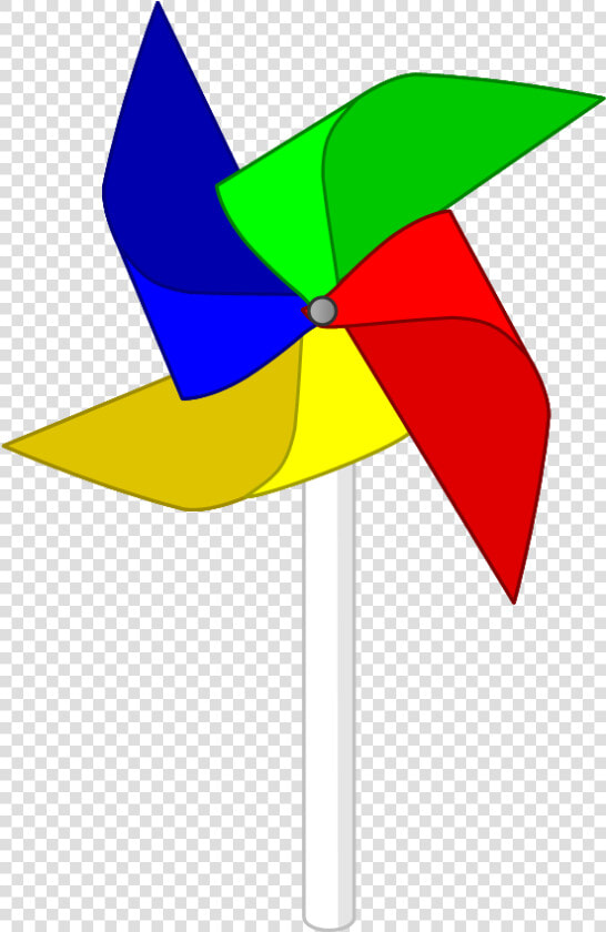 Multi colored Vane Body   Bfdi Pinwheel  HD Png DownloadTransparent PNG