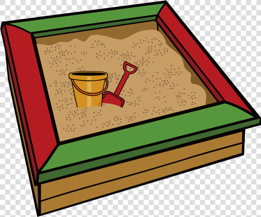 Sandbox Art And Play   Sand Box Clipart  HD Png DownloadTransparent PNG