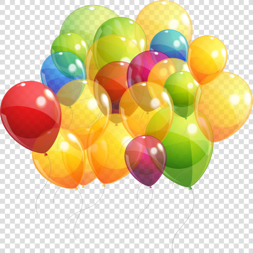 Transparent Colorful Balloons Bunch Png Clipart Image   Bunch Of Transparent Balloons  Png DownloadTransparent PNG