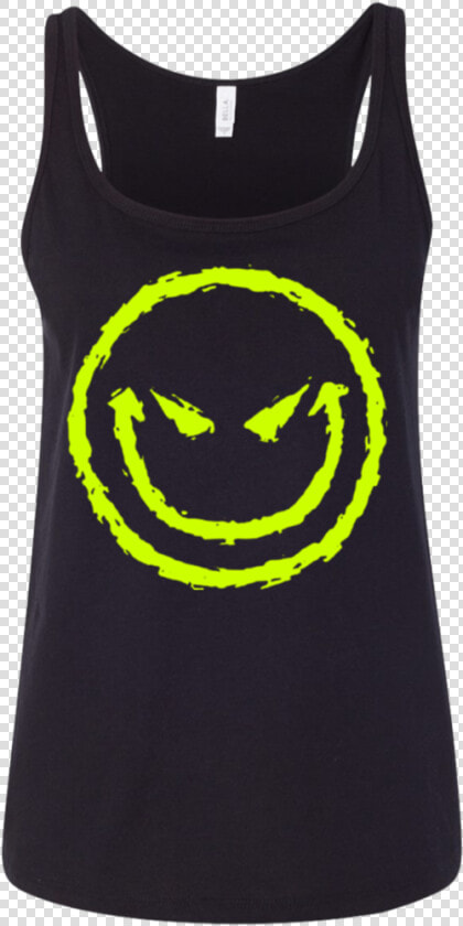 Evil Smiley Face Men women Tank Ladies Tank Black S   Evil Cover Photos For Facebook  HD Png DownloadTransparent PNG