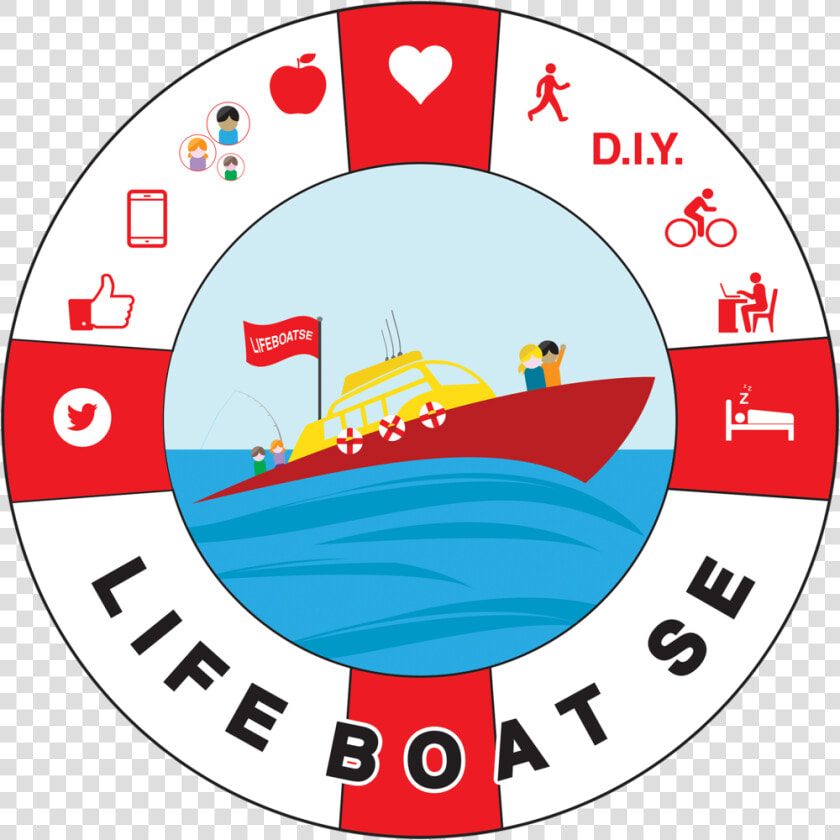 Lifeboat Logo Final Copy   Bicycle  HD Png DownloadTransparent PNG