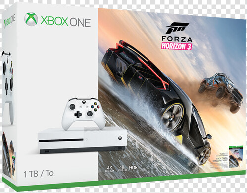 Xbox One S Bundles Forza Horizon 3 Halo Wars   Xbox One S Forza 500gb  HD Png DownloadTransparent PNG