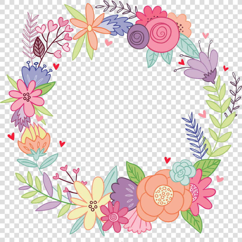 Corona Flores Dibujo Png  Transparent PngTransparent PNG