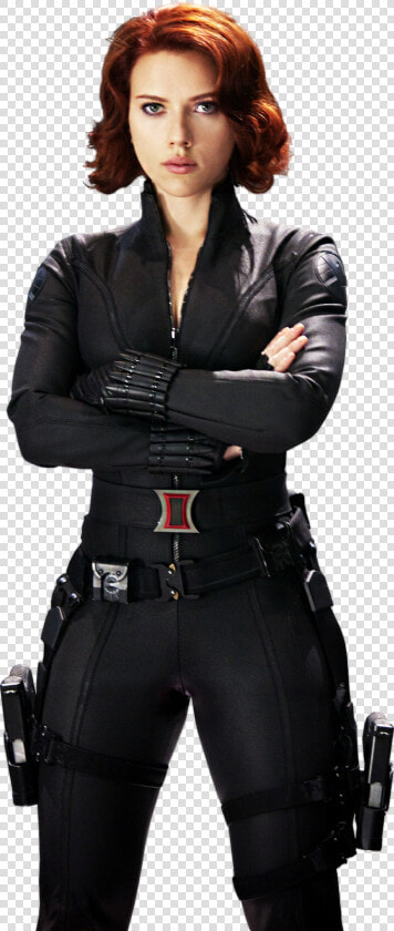 Viúva Negra   Scarlett Johansson   Scarlett Johansson In Black Widow Costume  HD Png DownloadTransparent PNG