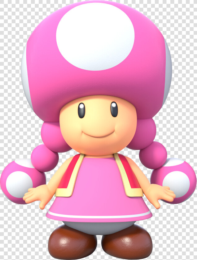 New Super Mario Bros U Deluxe Toadette  HD Png DownloadTransparent PNG