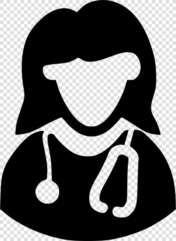 Transparent Plague Doctor Clipart   Female Doctor Icon Free  HD Png DownloadTransparent PNG