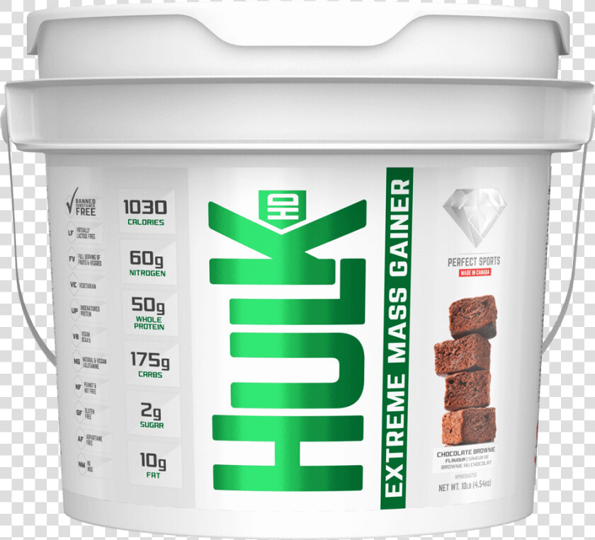 Perfect Sports Hulk Hd Weight Gainer 10lb   Chocolate  HD Png DownloadTransparent PNG