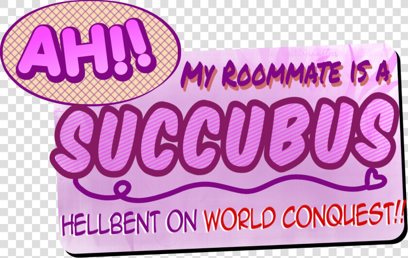 Ah My Roommate Is A Succubus  HD Png DownloadTransparent PNG