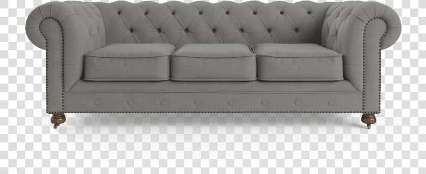 Camden Chesterfield 3 Seater Sofa   Studio Couch  HD Png DownloadTransparent PNG