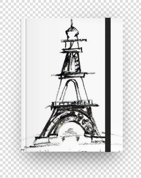 Caderno Torre Eiffel Paris De Pollyanna Araujona   Eiffel Tower Poster Png  Transparent PngTransparent PNG