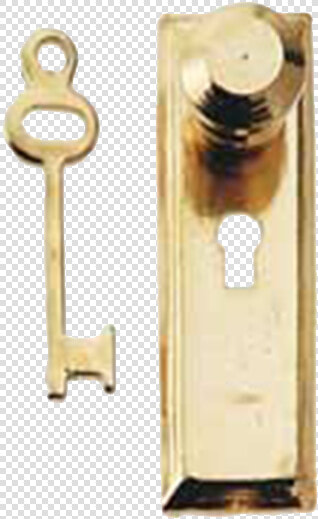 Dollhouse Door Knob  amp  Key Plate With Key   Door Handle  HD Png DownloadTransparent PNG