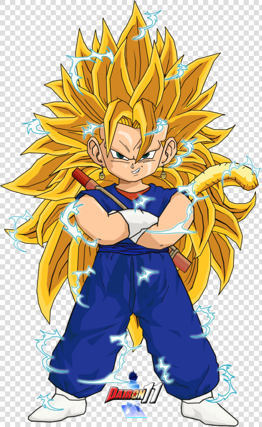 Kid Vegeth Ssj3   Png Dragon Ball Z Goku Ssj3  Transparent PngTransparent PNG