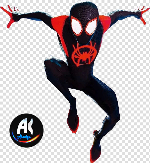 Miles Morales Png   Spider Man Into The Spider Verse Costume  Transparent PngTransparent PNG