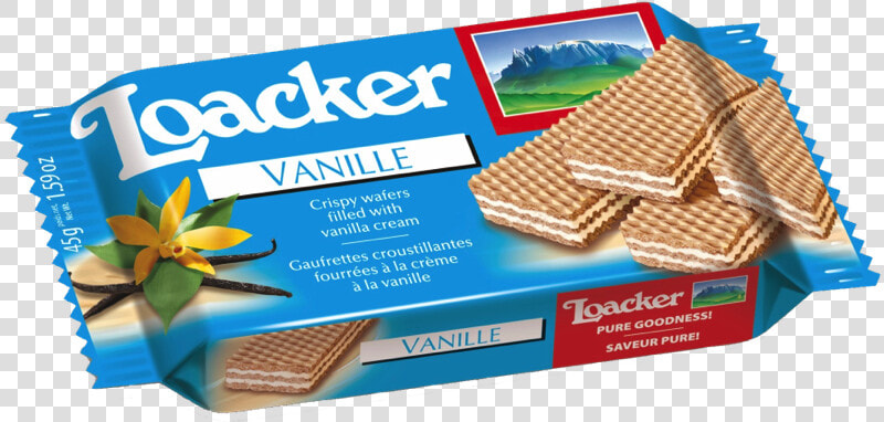 Loacker Wafer Vanilla  HD Png DownloadTransparent PNG