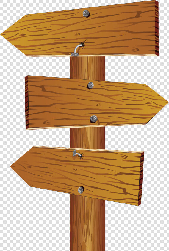 Sign Clip Art Wooden   Wooden Arrow Signs Clipart  HD Png DownloadTransparent PNG