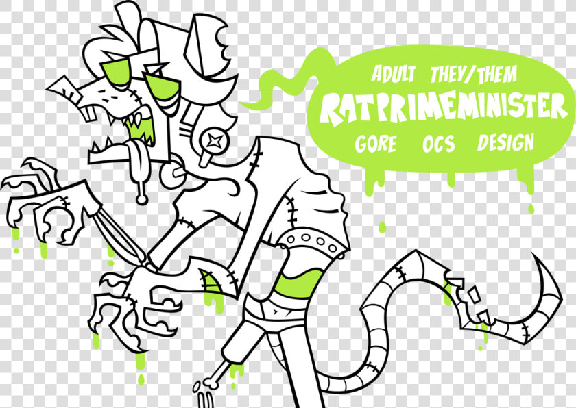 Not Your Average Rat King   Cartoon  HD Png DownloadTransparent PNG