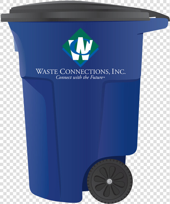 96 Gallon Residential Container   Waste Connections Cart  HD Png DownloadTransparent PNG