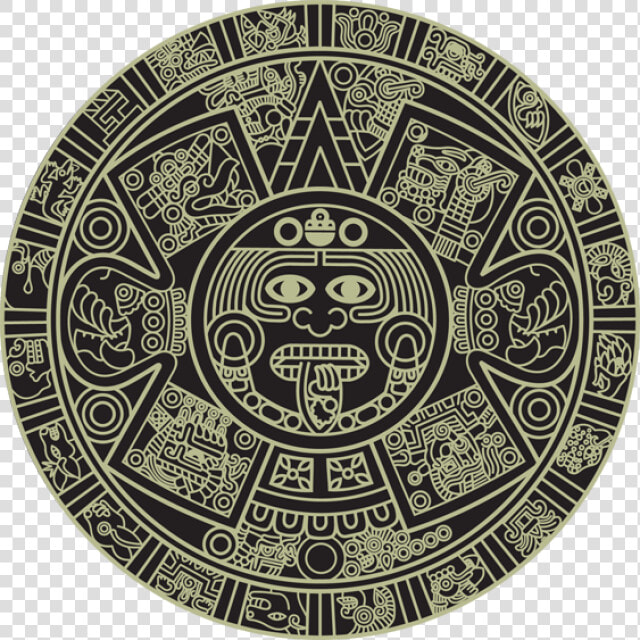 Transparent Calendrier Clipart   Mayan Calendar Clipart  HD Png DownloadTransparent PNG