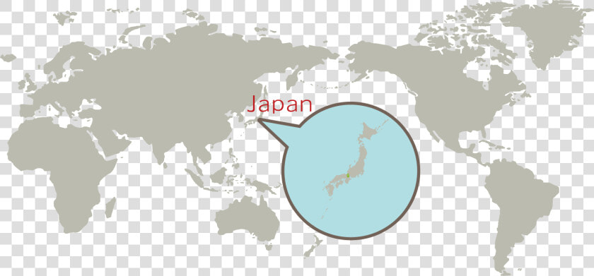 Outside Japan   World Map  HD Png DownloadTransparent PNG