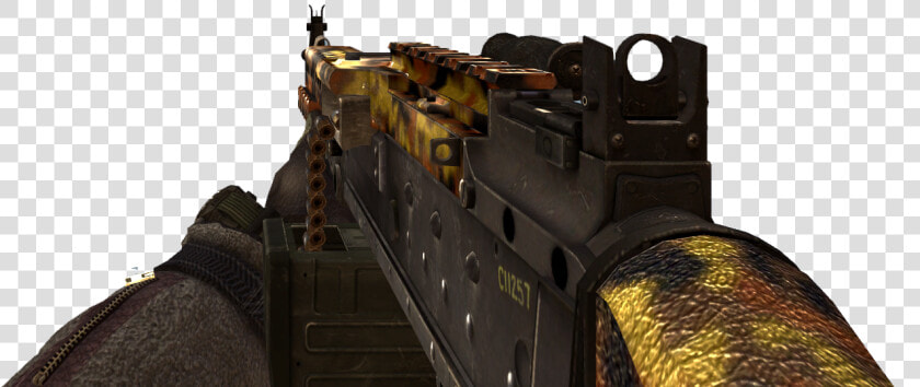 Mw2 Red Tiger M240  HD Png DownloadTransparent PNG