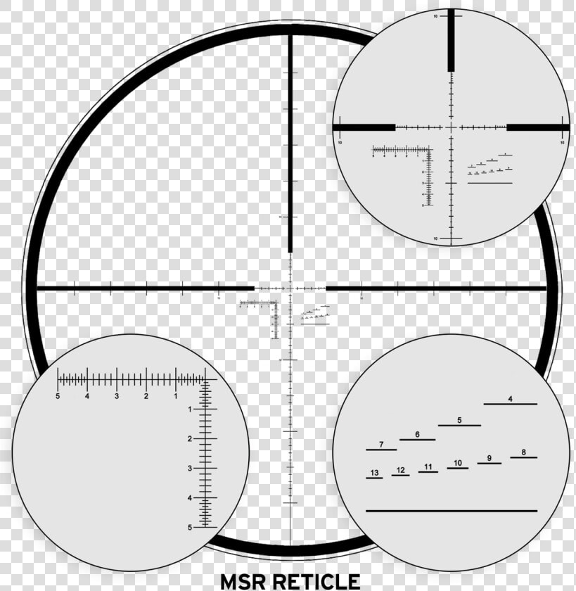 Steiner M5xi 5 25x56   Msr Reticle  HD Png DownloadTransparent PNG