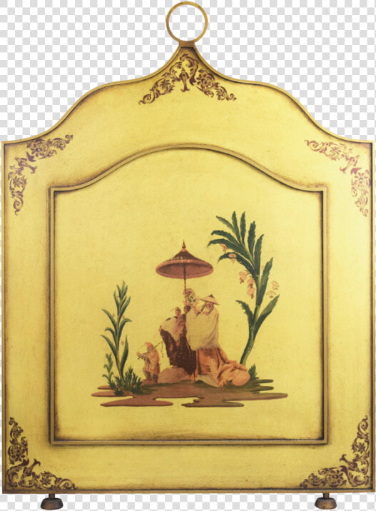 Italian Hand Painted Fireplace Screen   Illustration  HD Png DownloadTransparent PNG