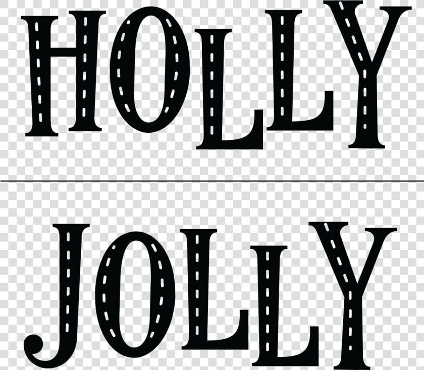 Chalk Couture Holly Jolly  HD Png DownloadTransparent PNG