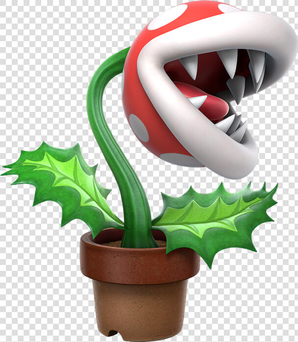 Pirnha Plant   Piranha Plant Smash Ultimate Render  HD Png DownloadTransparent PNG