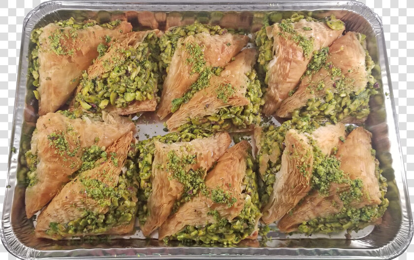 Kahi Sweets Pistachio Half Tray   Spanakopita  HD Png DownloadTransparent PNG