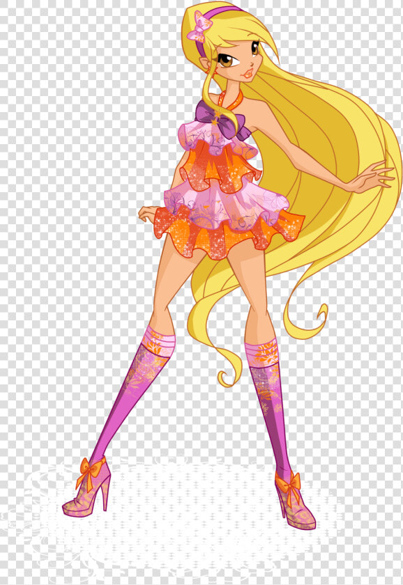 Transparent Winx Club Png   Winx Stella 5 Season  Png DownloadTransparent PNG