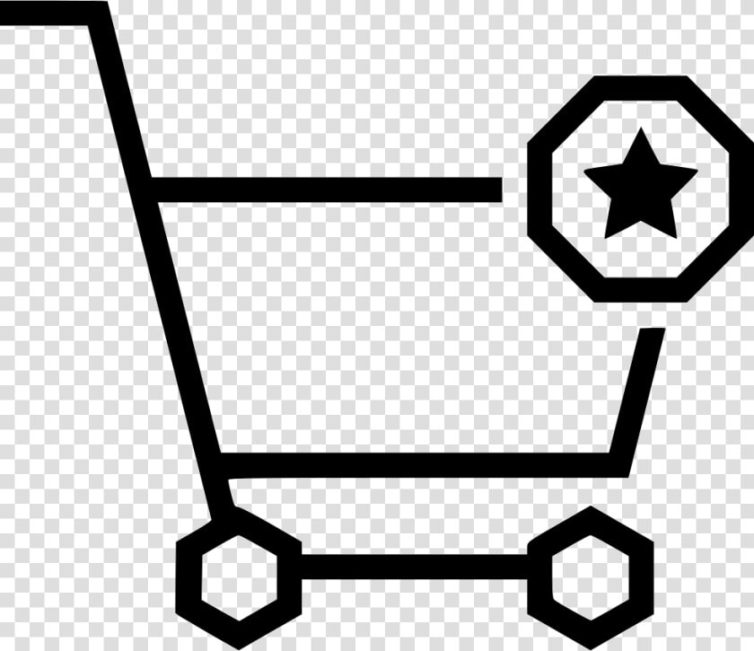 Cart Star Favorite Heart Bookmark Strolley   Shopping Cart  HD Png DownloadTransparent PNG