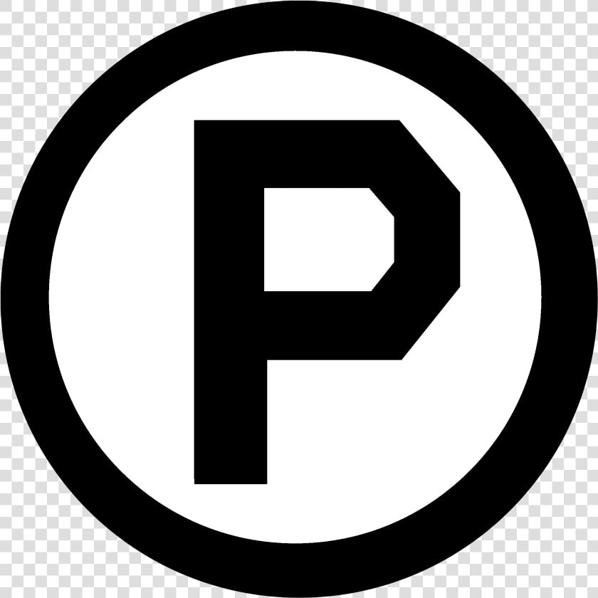 Providence Bruins Logo Black And White   Car Parking Sign Vector  HD Png DownloadTransparent PNG