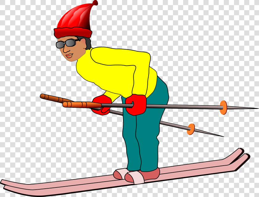 Ski Man Clip Arts   Winter Sports Clip Art  HD Png DownloadTransparent PNG