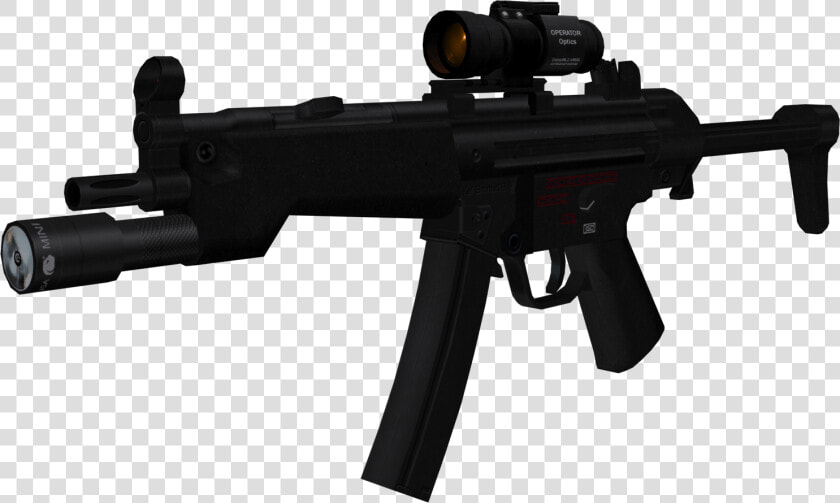 Submachine Gun With Scope  HD Png DownloadTransparent PNG