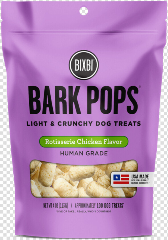 Bark Pops Rotisserie Chicken   Bixbi Bark Pops  HD Png DownloadTransparent PNG