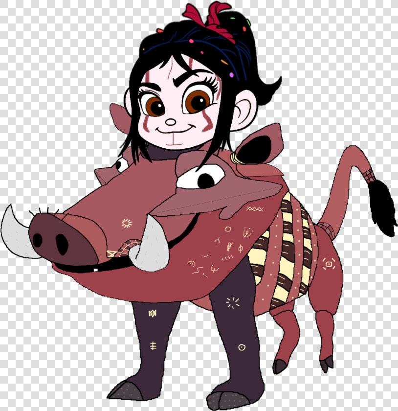 Hakuna Matata Images Vanellope Dressed As Pumbaa Hd   Broadway Lion King Pumbaa  HD Png DownloadTransparent PNG