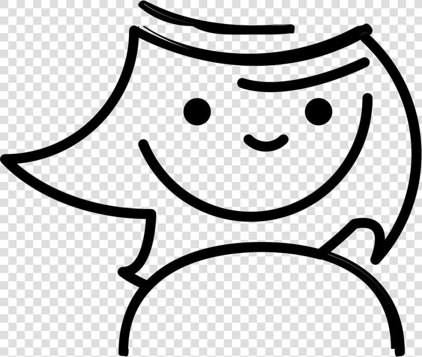 Doodle Face Png   Smiling Doodle  Transparent PngTransparent PNG