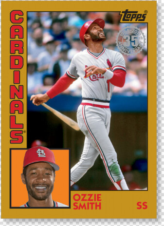 Louis Cardinals Team Set 14 Baseball Cards 2019 Topps   Ozzie Smith  HD Png DownloadTransparent PNG