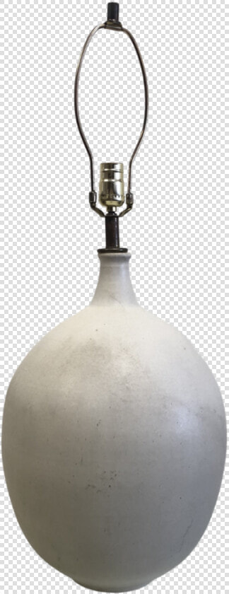 M century Terra Cotta Ostrich Egg Table Lamp Artist   Locket  HD Png DownloadTransparent PNG