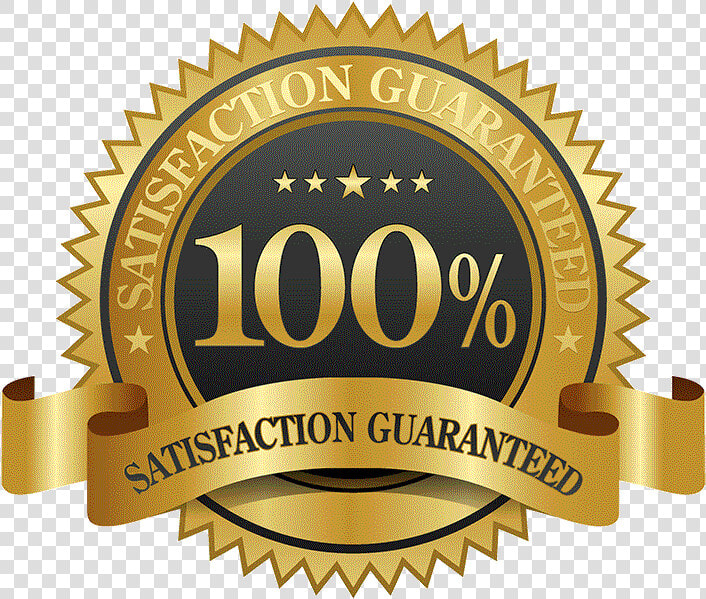 Cctv Services 100 Percent Satisfaction Guaranteed   Label  HD Png DownloadTransparent PNG