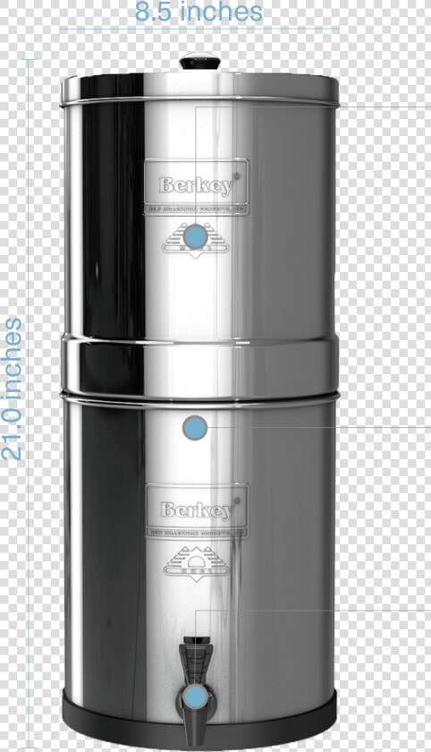 Big Berkey Water Filter   Small Appliance  HD Png DownloadTransparent PNG