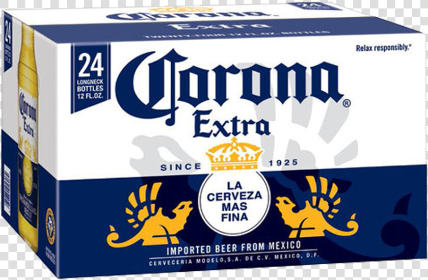 Corona Beer Png   Corona Extra 24 Pack  Transparent PngTransparent PNG