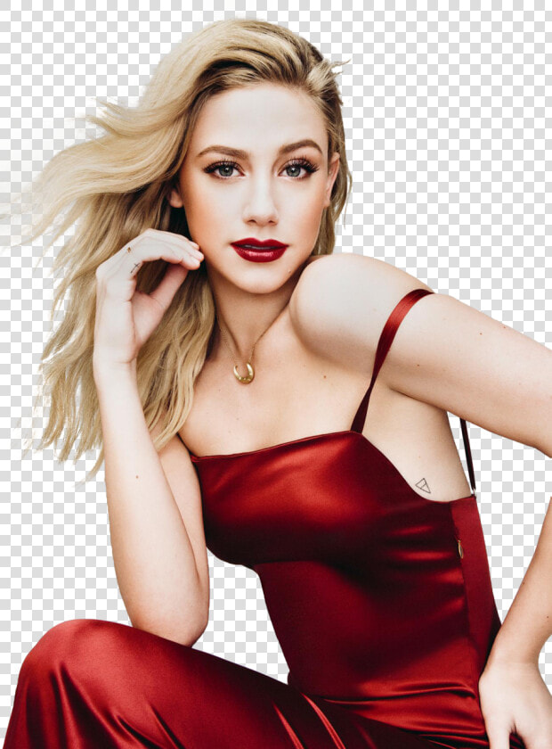 Lili Reinhart  Riverdale  And Betty Cooper Image   Lili Reinhart In Red  HD Png DownloadTransparent PNG