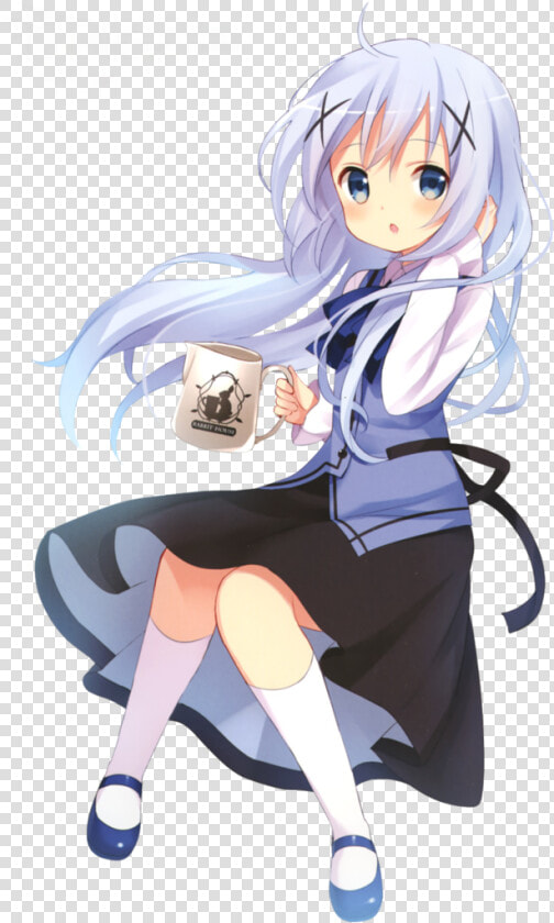 Gochuumon Wa Usagi Desu Ka Chino Png  Transparent PngTransparent PNG