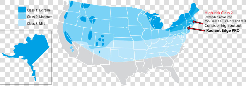 Snowload Classifications For Different Snow And Ice   Map  HD Png DownloadTransparent PNG