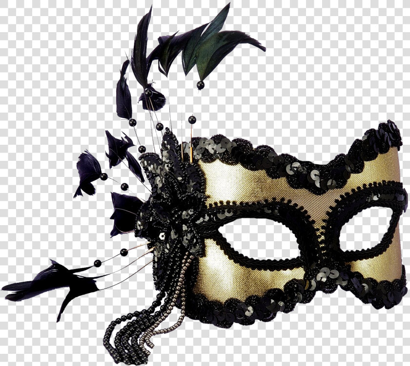 Mardi Ball Gold Masquerade Gras Mask Sequin Clipart   Womens Masquerade Mask Black And Gold  HD Png DownloadTransparent PNG