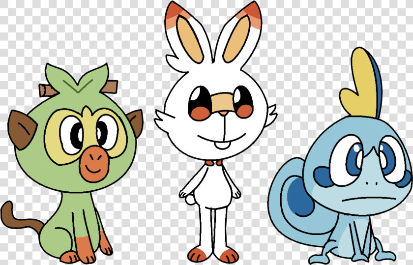 Gen 8 Starters   Cartoon  HD Png DownloadTransparent PNG