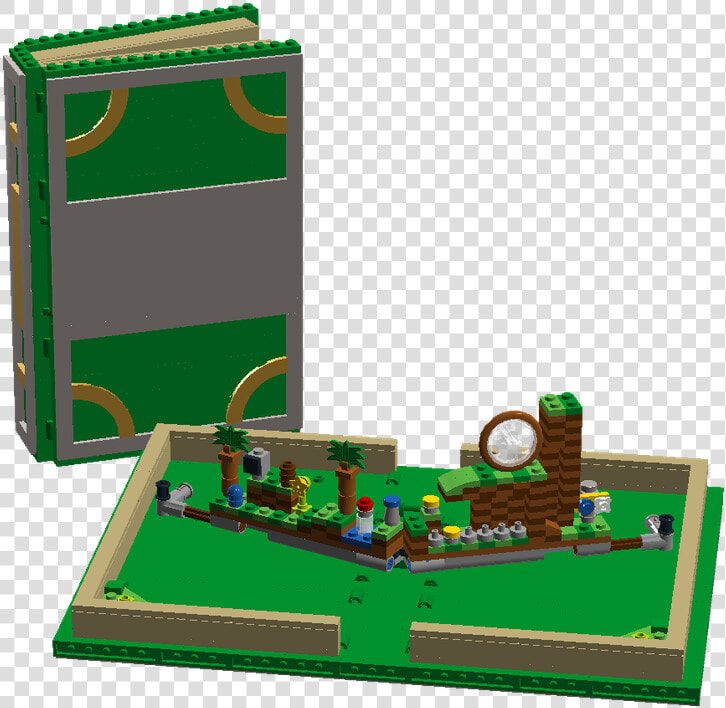 Lego Green Hill Zone  HD Png DownloadTransparent PNG