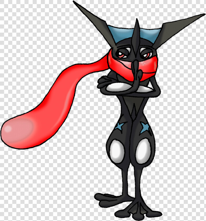 View Shiny Greninja By Fou Mage d83o15p     Shiny Greninja  HD Png DownloadTransparent PNG