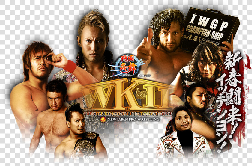 Njpw Wrestle Kingdom 11 Poster  HD Png DownloadTransparent PNG